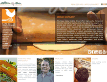 Tablet Screenshot of napavalleycookingschool.org